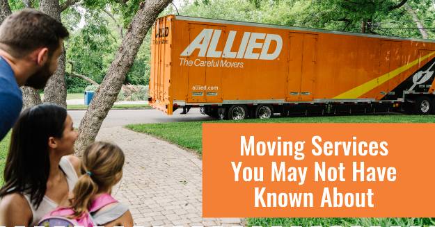 Allied Van Lines moving truck