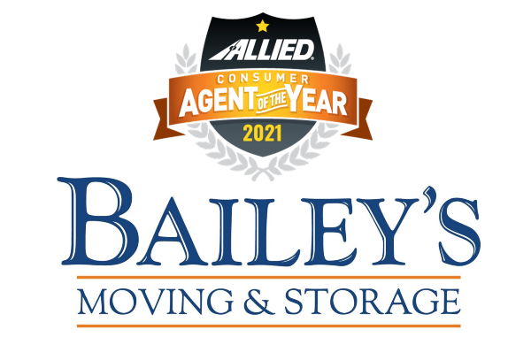 Bailey's Moving & Storage has been named Allied's 2021 Consumer Agent of the Year