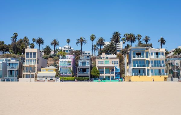 Beach in Los Angeles, California
