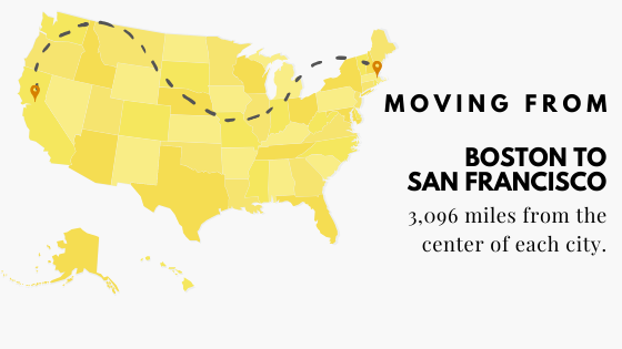 Moving: Boston to San Fran