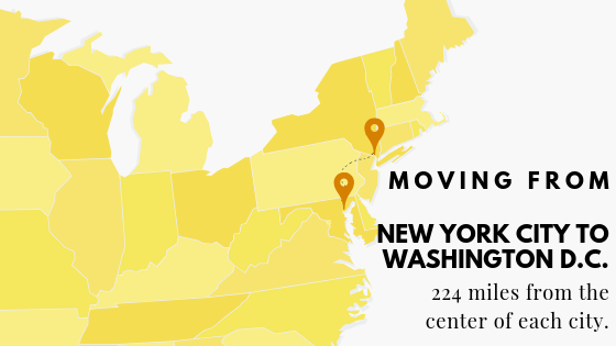 DC-NYC Moving From DC to NYC