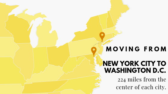 Moving from DC to New York City |Benefits, Cost & How To