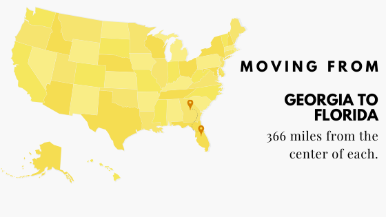 GA-FL Moving from Georgia to Florida