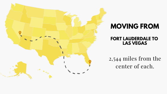 Moving from Fort Lauderdale to Las Vegas