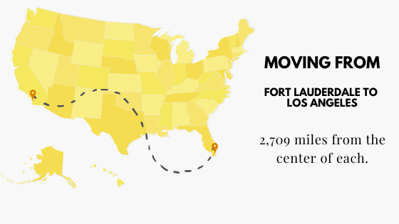 Moving from Fort Lauderdale to Los Angeles