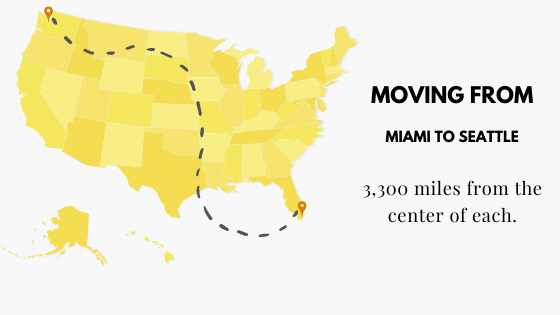 Moving from Miami to Seattle