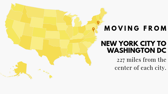 NYC-DC Move to DC from NYC