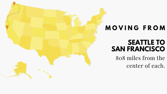 Moving to San Fram from Seattle