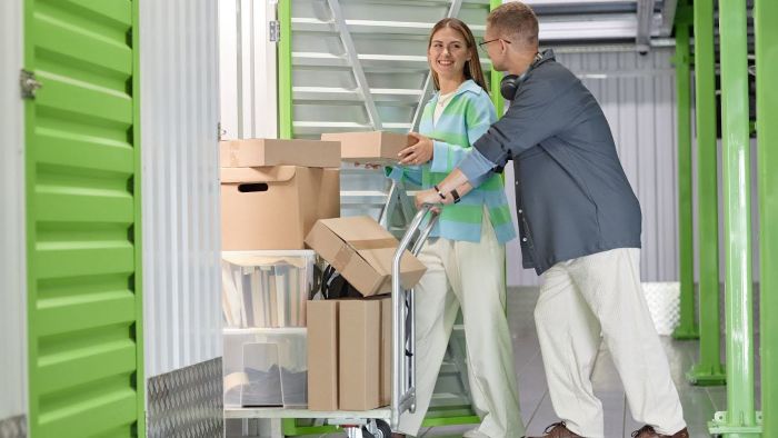 Indoor storage facility Indoor storage facility