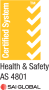 Certified Systems Health & Safety AS 4801
