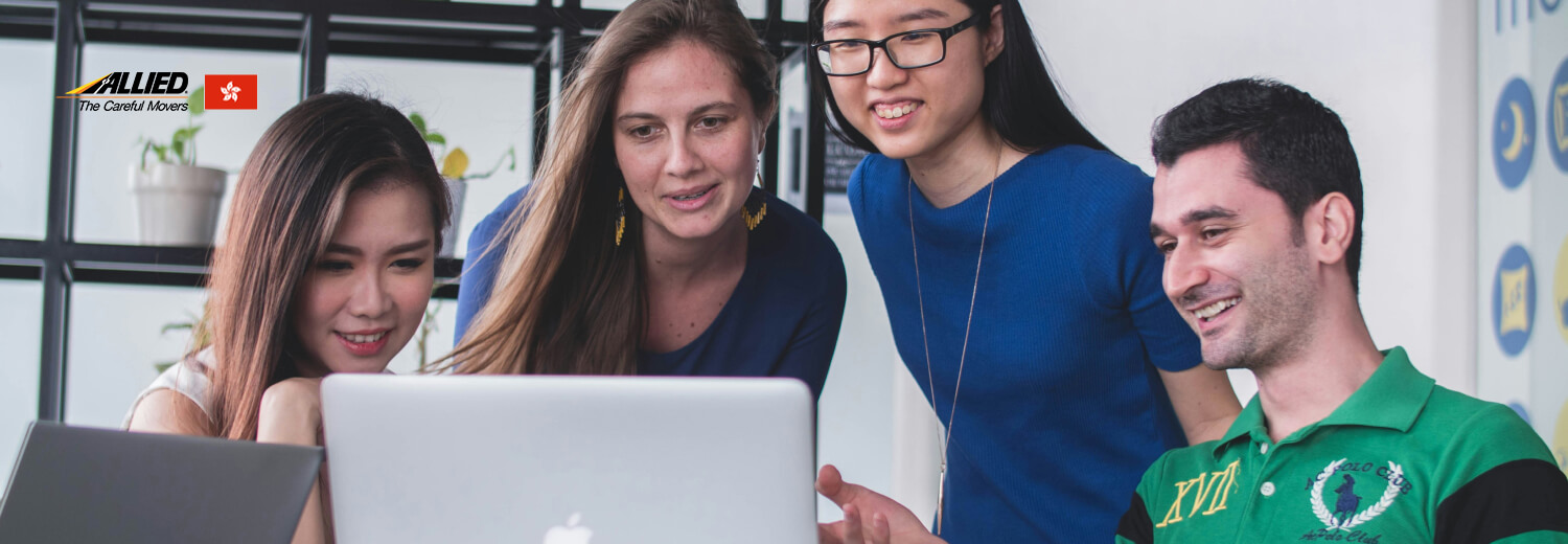 employees in the office