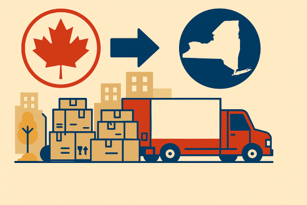 Canada to New York movers Canada to New York movers