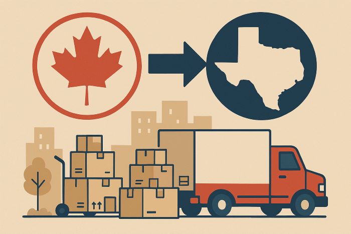 Moving from Canada to Texas