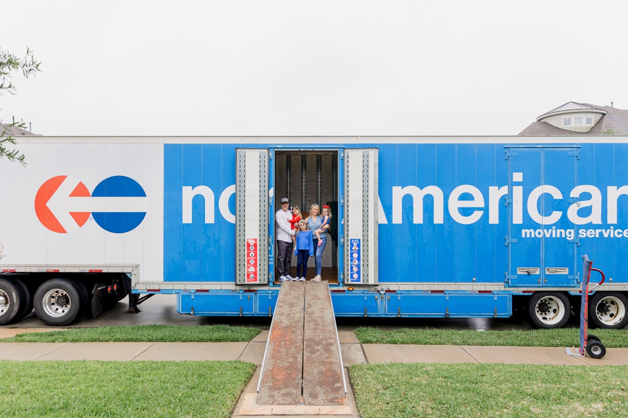 North American Moving Services Truck