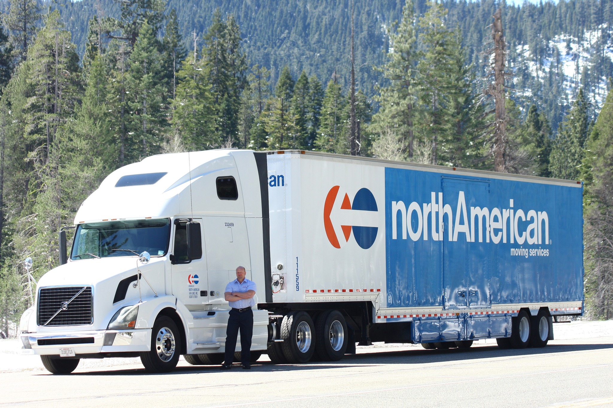 North American Van Lines truck