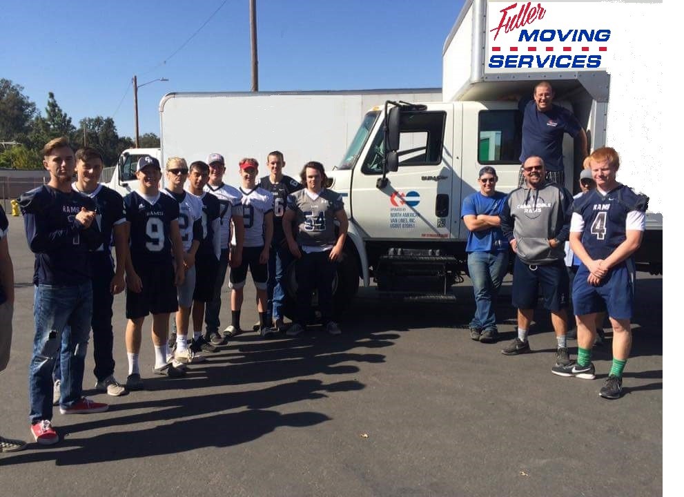 Fuller-Football Rams Football Loading Truck