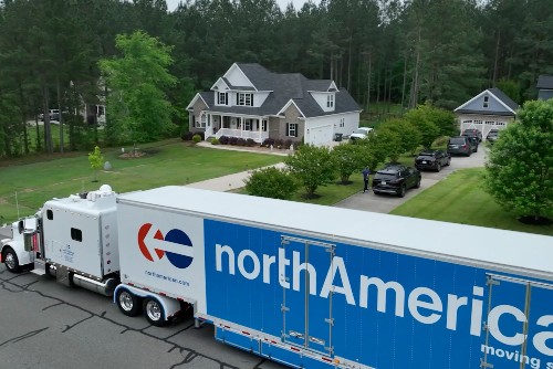 North American Van Lines truck