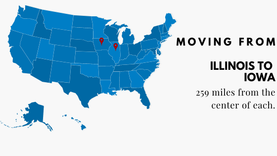 Moving from Illinois to Iowa