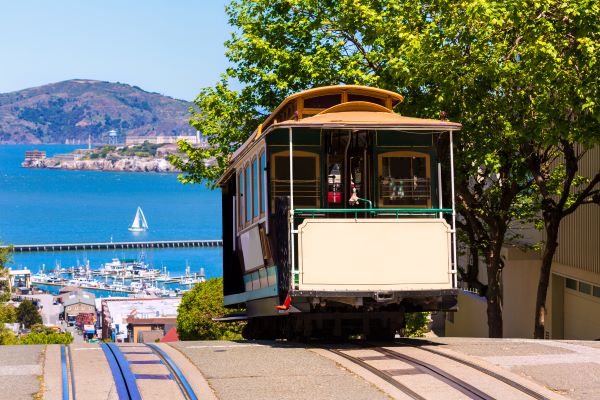 Trolley in San Francisco, CA