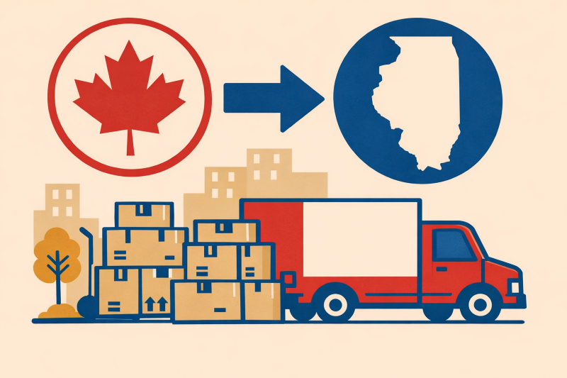 Moving from Canada to Illinois